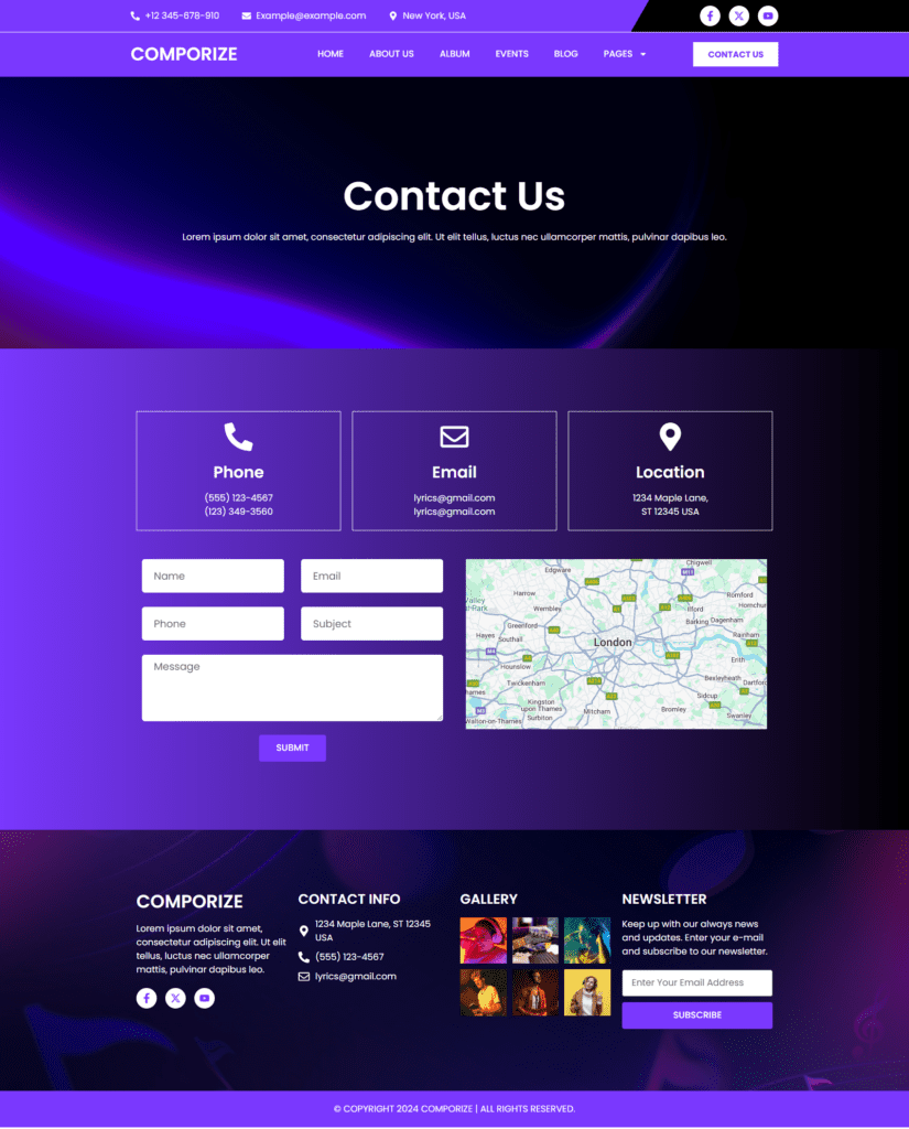 图片[4]-Comporize - Best Music Elementor Template Kit Elementor Kit 音乐主题 wordpress - LuLunet-LuLunet