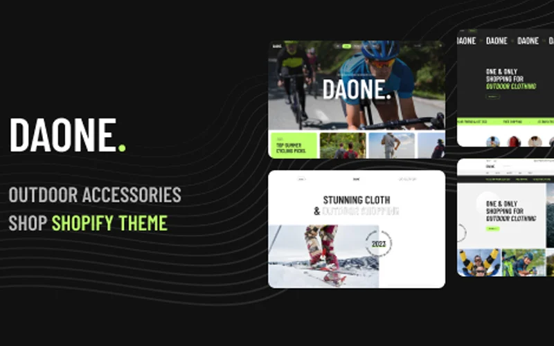 Daone 徒步旅行运动户外主题 Trekking and Sport Shopify Theme - LuLunet-LuLunet