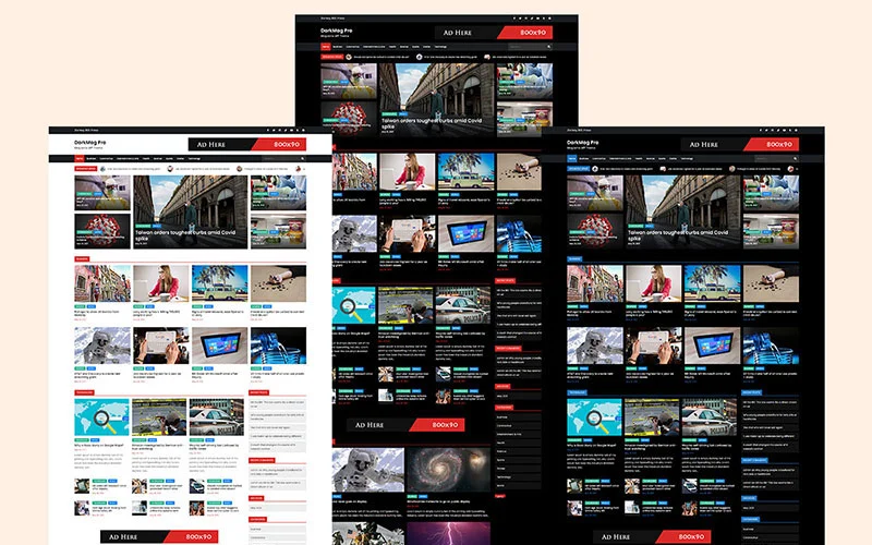 DarkMag Pro - 专业级现代杂志 WordPress 主题 - LuLunet-LuLunet