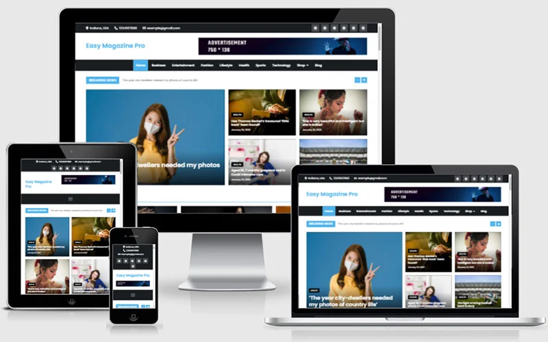 杂志 WordPress 主题 | Easy Magazine Pro - 轻松创建独一无二的在线杂志 - LuLunet-LuLunet