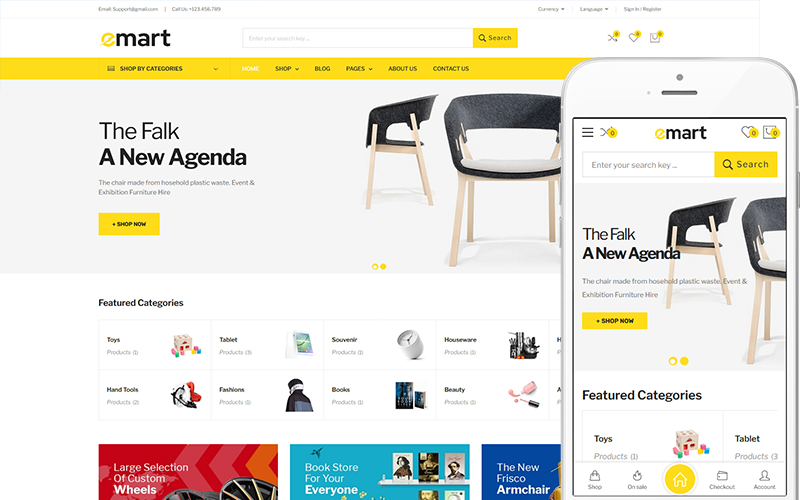 Emart-电子商店WooCommerce主题 - LuLunet-LuLunet