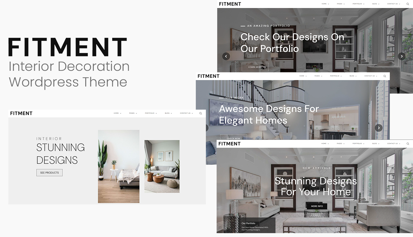 装潢 - Interior Decoration 室内设计 WordPress 主题 - LuLunet-LuLunet