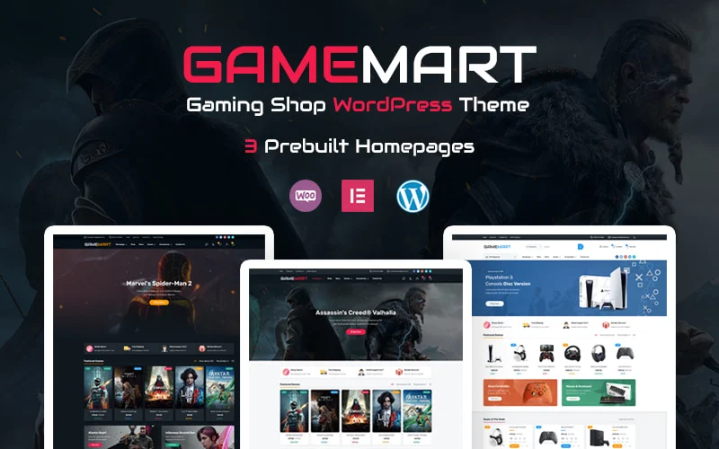 游戏市场 游戏商店 主题 WooCommerce WordPress - LuLunet-LuLunet