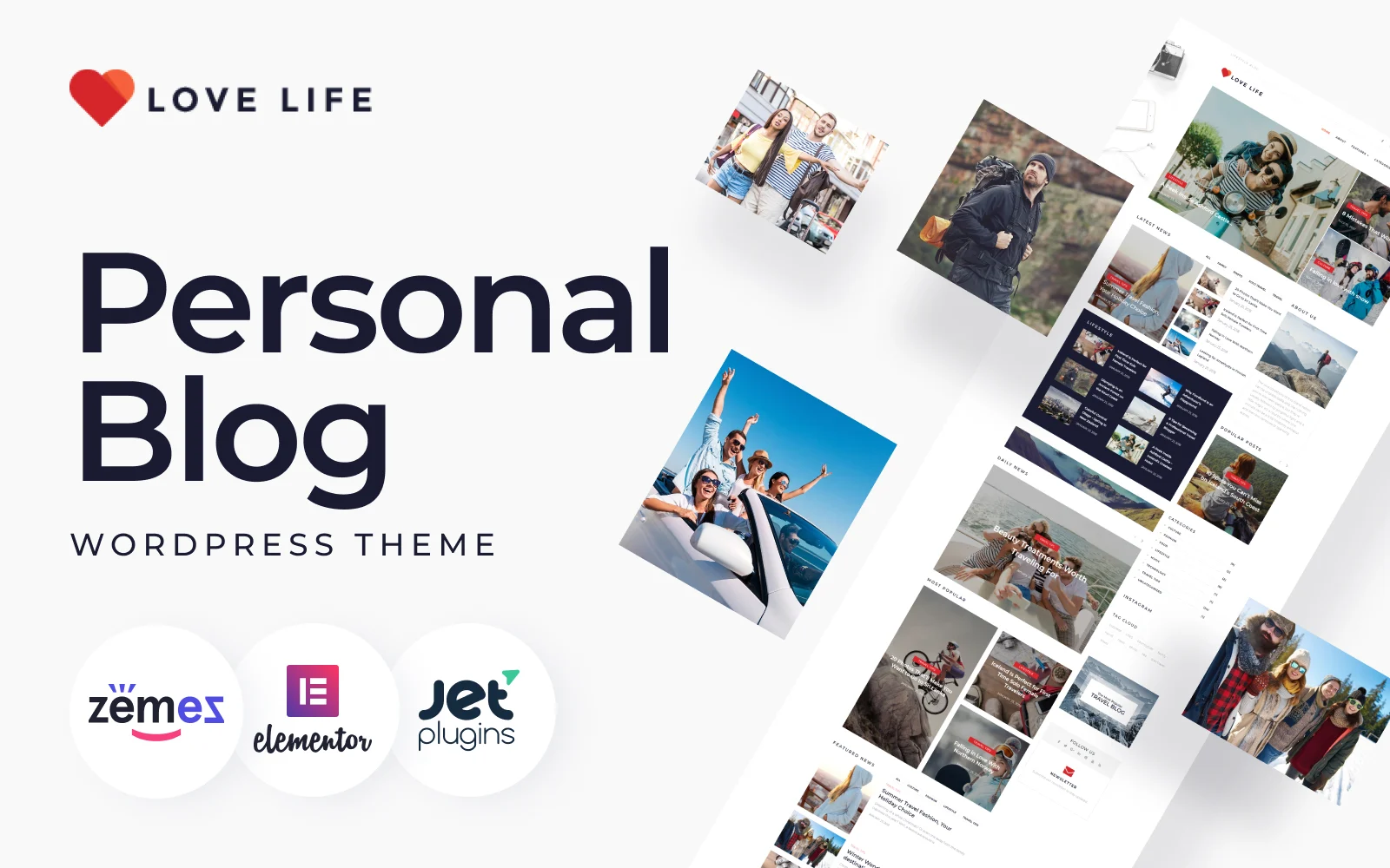Love Life 热爱生活 - 响应式个人博客 WordPress 主题 - LuLunet-LuLunet