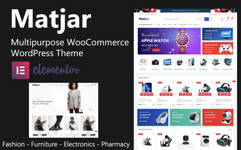Matjar-多用途WooCommerce WordPress主题WooCommerce主题 - LuLunet-LuLunet