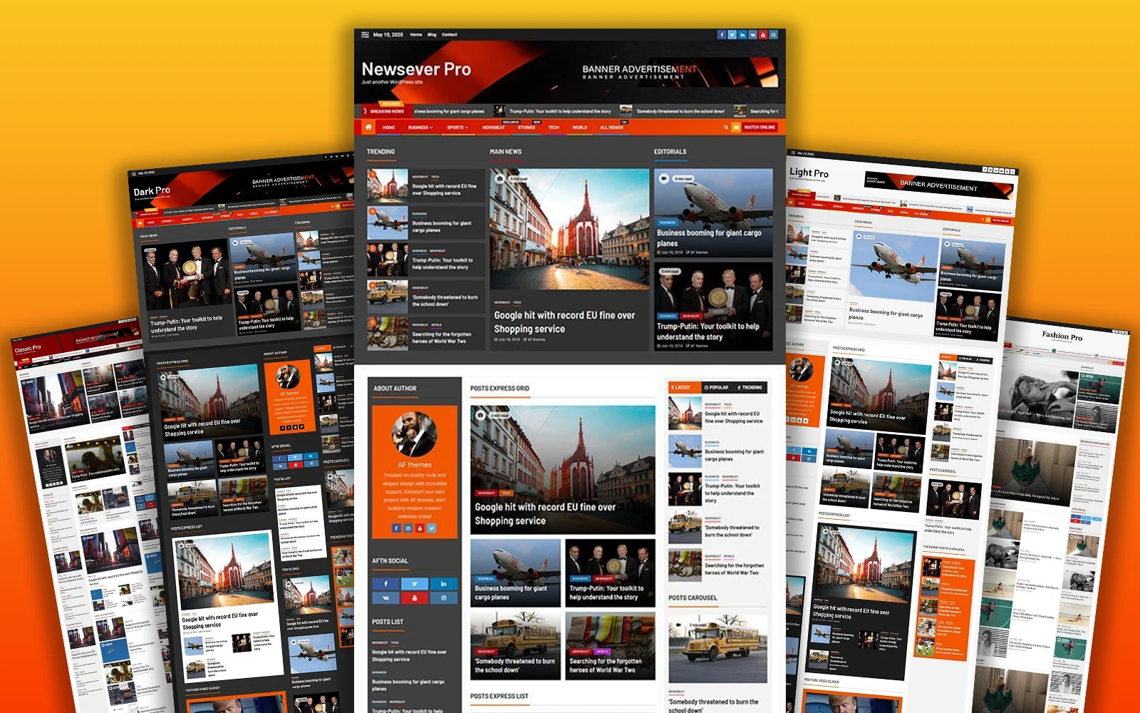 Newsever Pro：最佳响应式新闻杂志 WordPress 主题 | 打造顶级在线媒体平台 - LuLunet-LuLunet