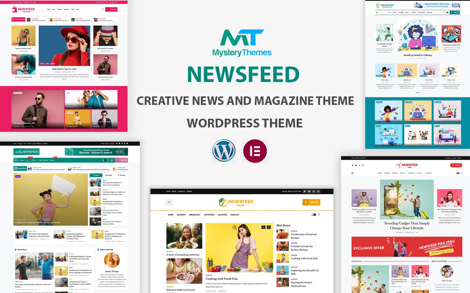 Newsfeed -   新闻杂志主题Best Newspaper , Magazine, News Portal & Blog WordPress Theme - LuLunet-LuLunet