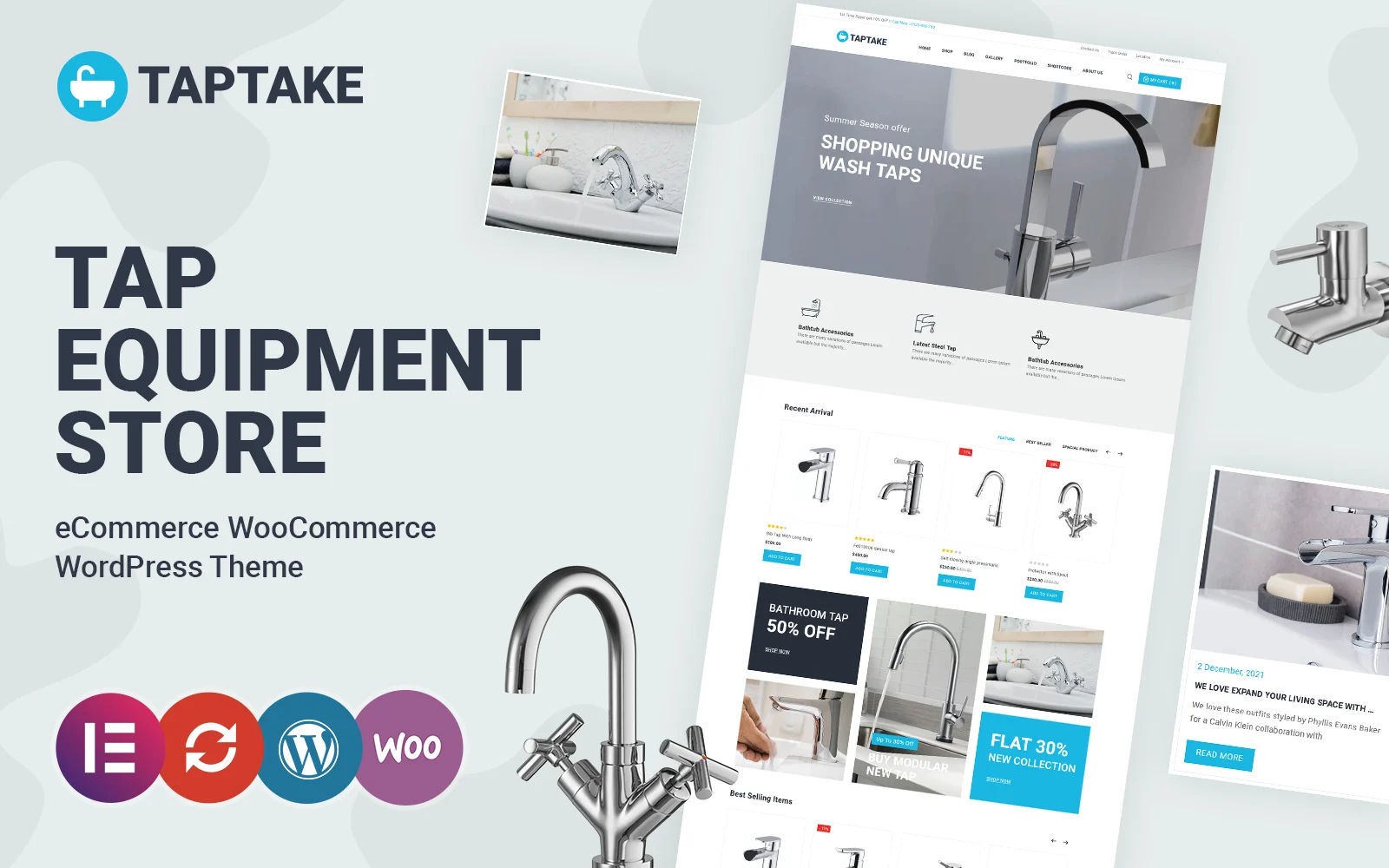 浴室和卫生WooCommerce主题 - LuLunet-LuLunet